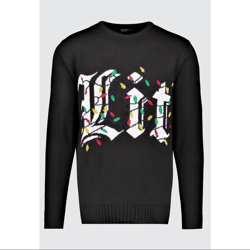 🖤 “LIT” Xmas Sweater